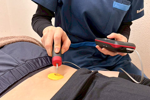 ハイボルテージ電気療法