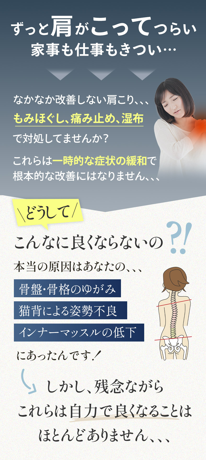 どうしてこんなに良くならないの?